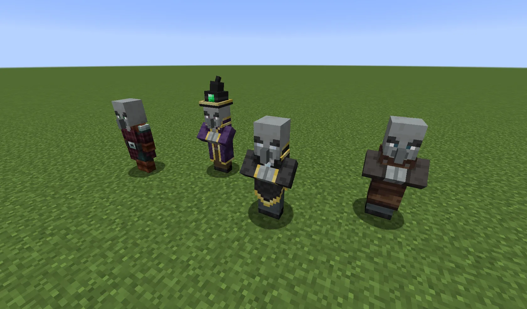 Pablo's Ultimate Overhaul, Текстуры, Minecraft