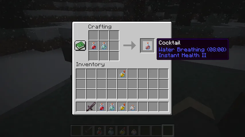 Cocktails — скриншот 4 (Моды, Minecraft)