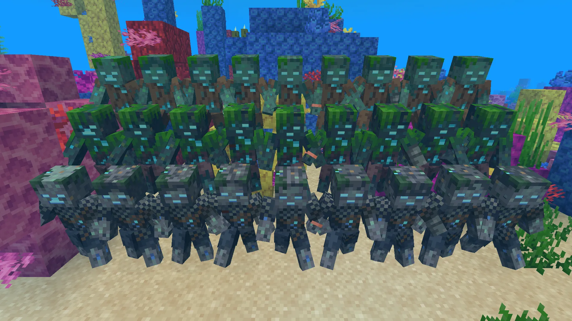 AL's Zombies Revamped x Fresh Animations, Текстуры, Minecraft