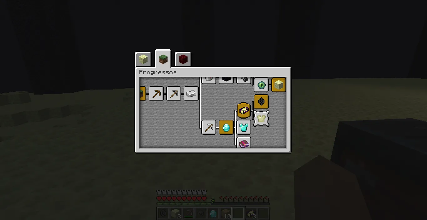 end udpade, Моды, Minecraft