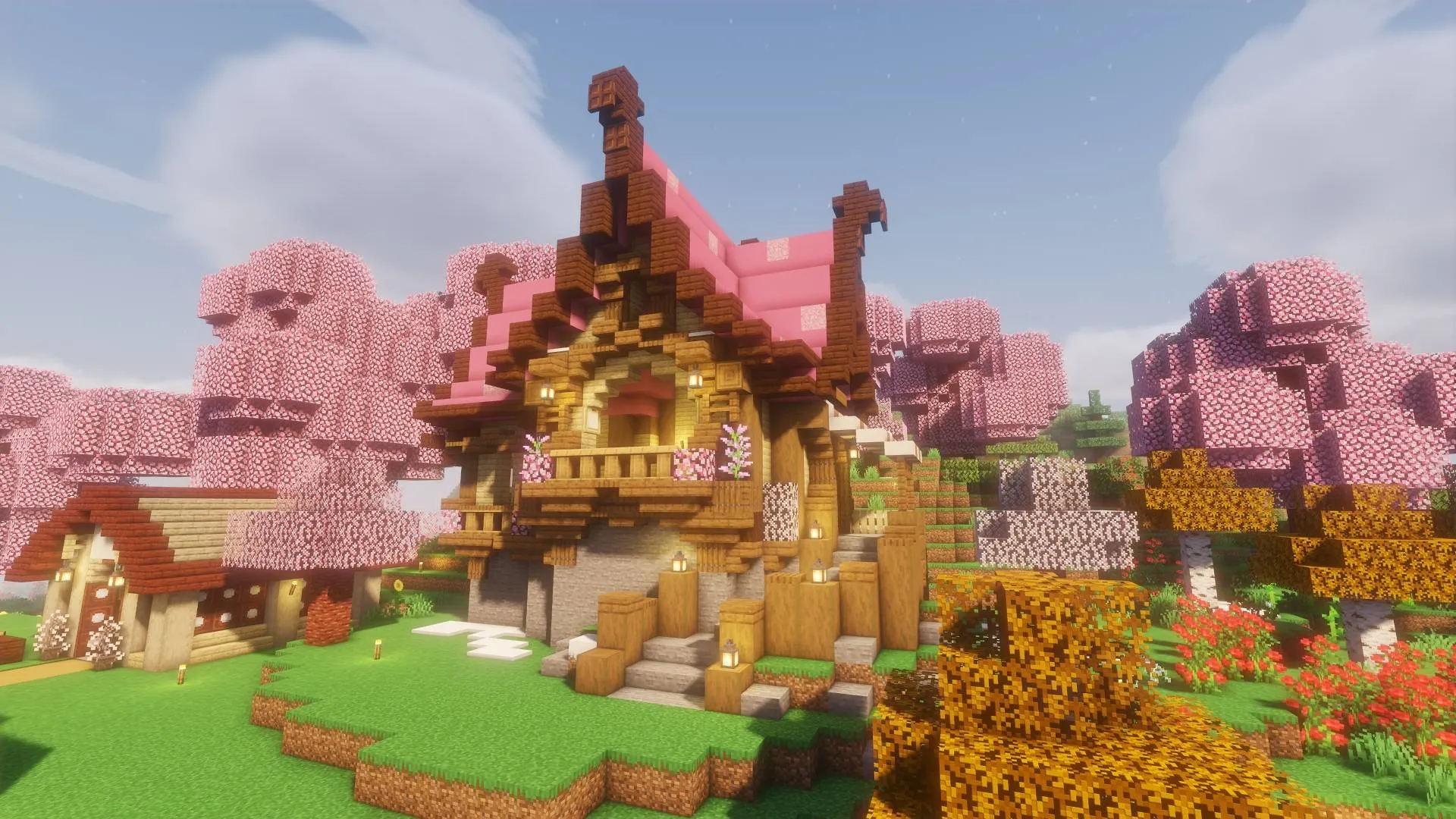 Cozy Living With a Twist — скриншот 6 (Модпаки, Minecraft)