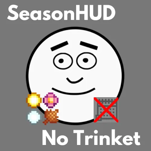 Disable SeasonHUD Trinket Slot — скриншот 1 (Текстуры, Minecraft)