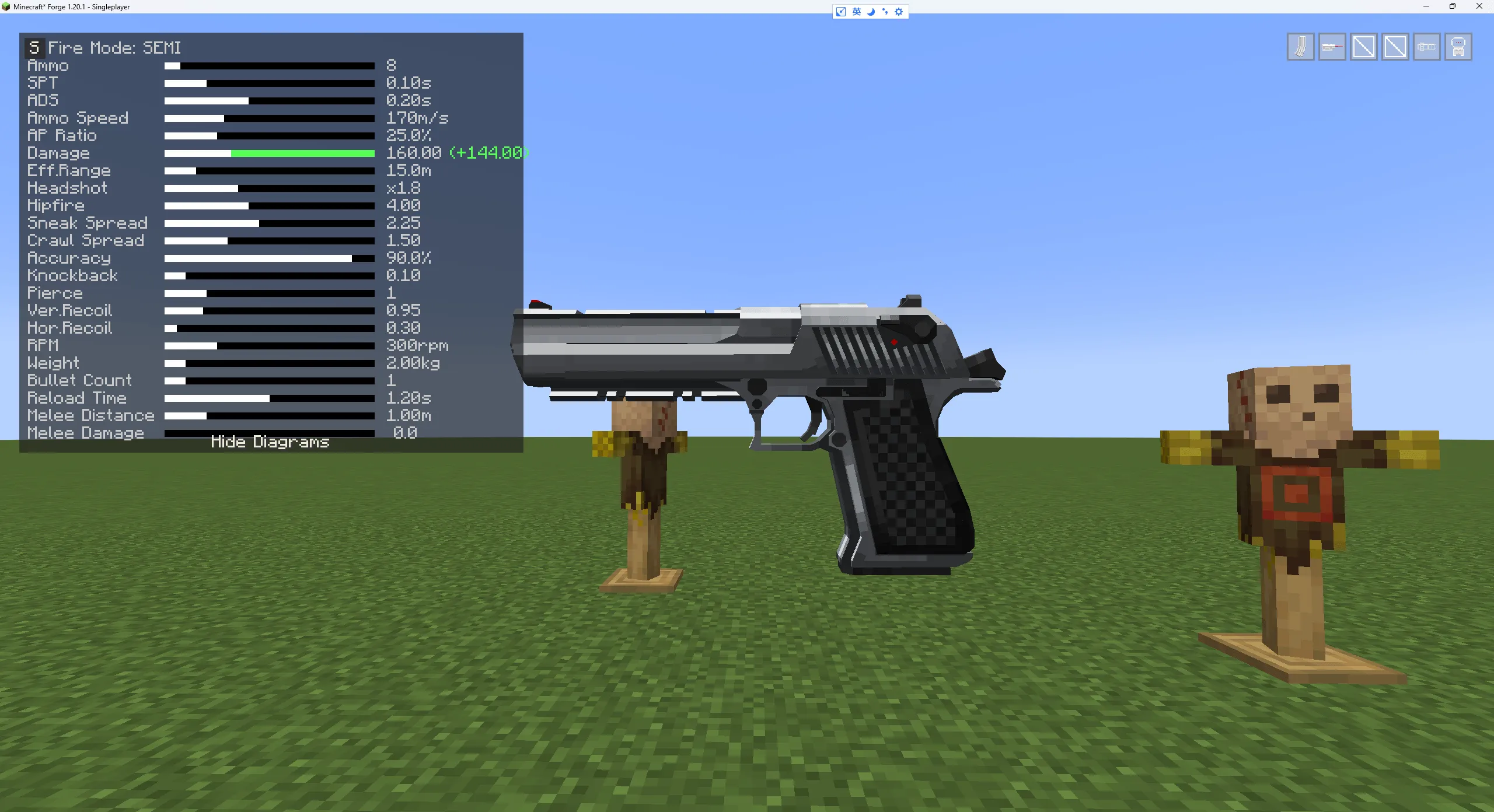 TaczAttributeAdd, Моды, Minecraft