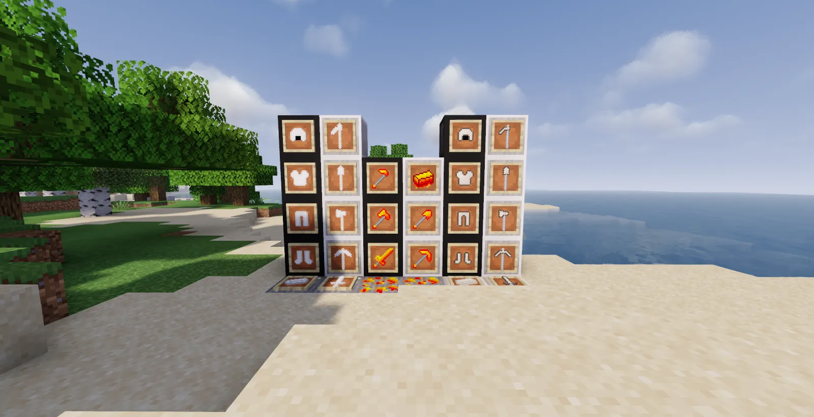 JNF ores, Моды, Minecraft