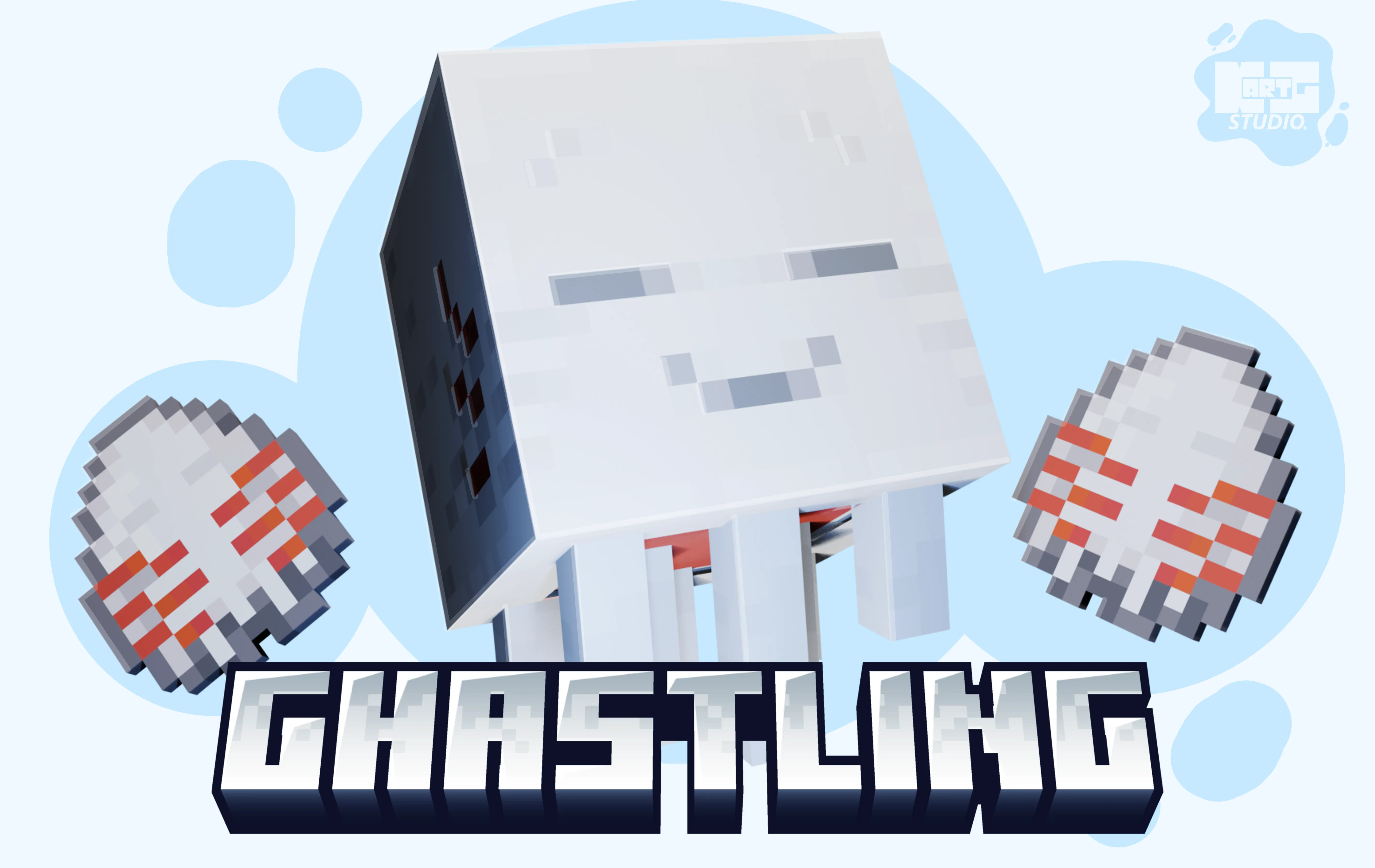 Happy Ghast — скриншот 1 (Текстуры, Minecraft)