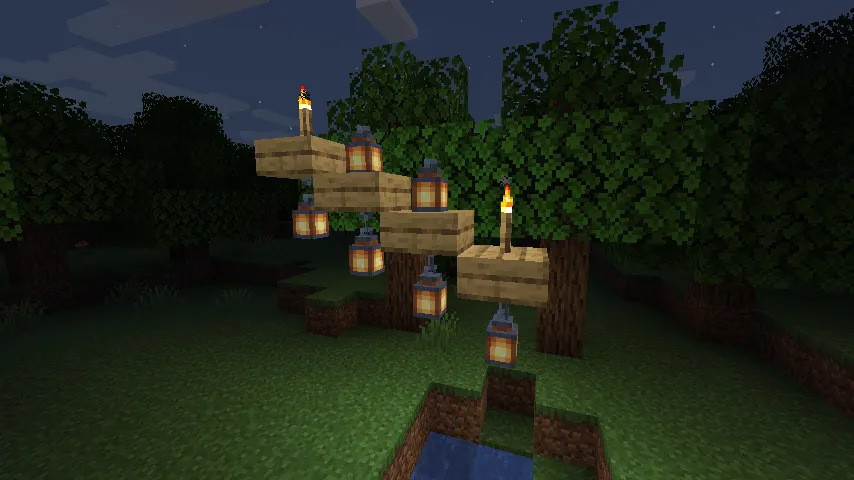 Torch Slabs Renewed — скриншот 5 (Моды, Minecraft)