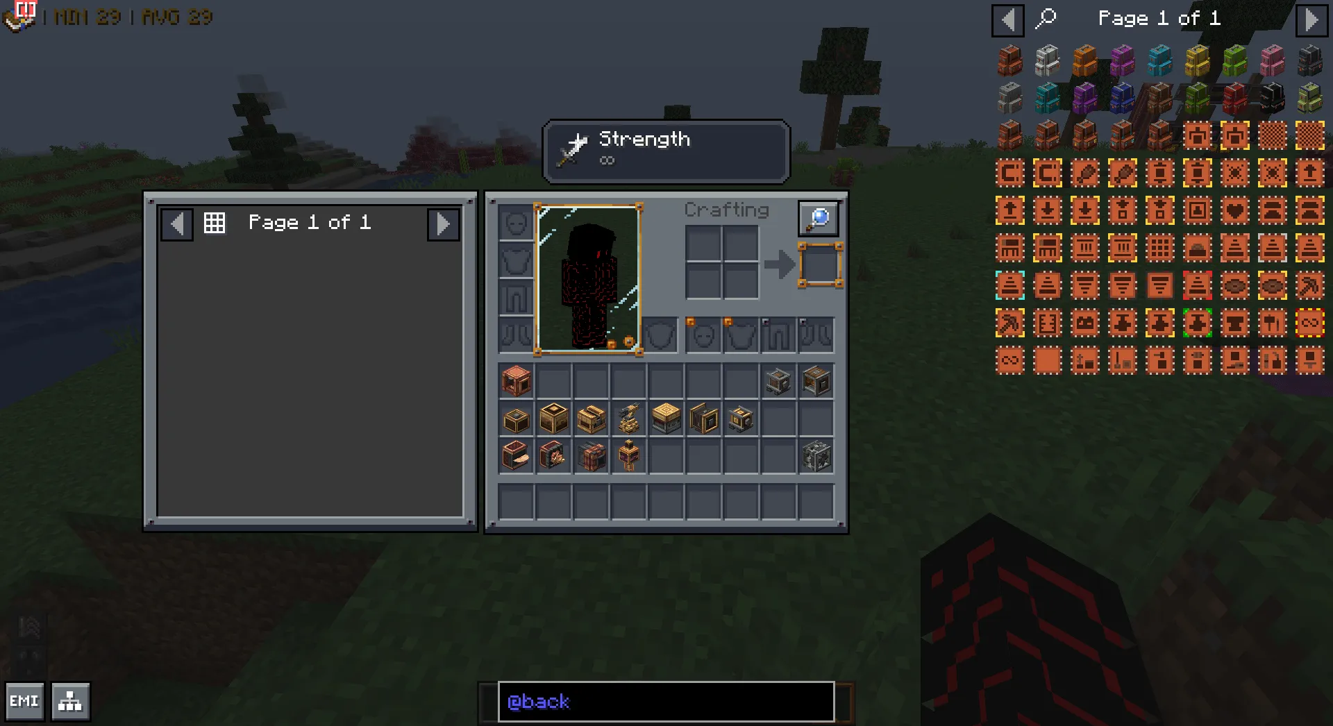 Mandala's GUI - Dark mode - Utopia extension — скриншот 3 (Текстуры, Minecraft)