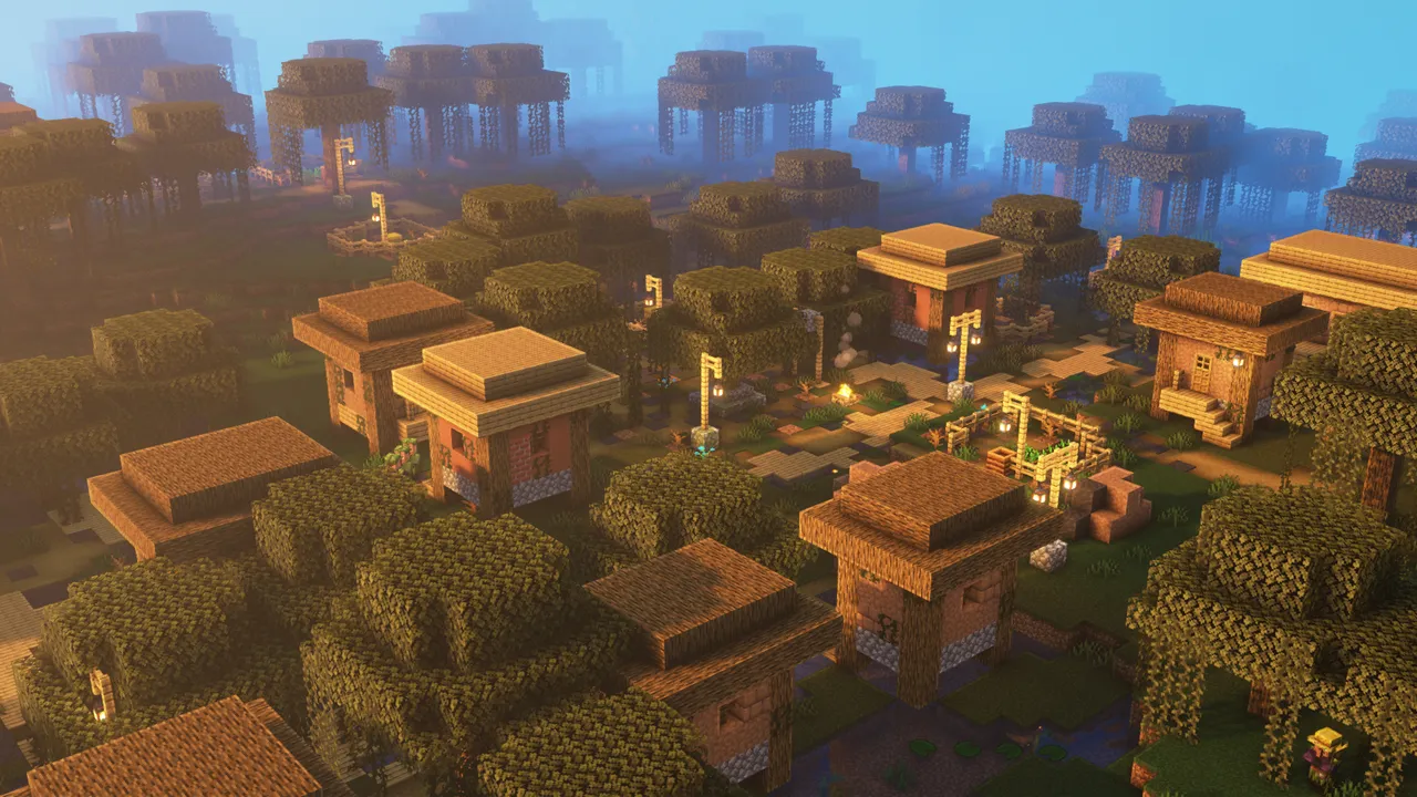 Swamp Village by Yosut — скриншот 7 (Текстуры, Minecraft)