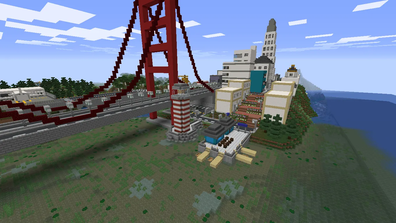 SOUTHWEST [California and Nevada], Карты, Minecraft