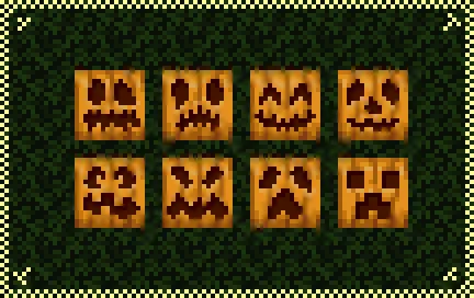 Varied Pumpkins, Текстуры, Minecraft