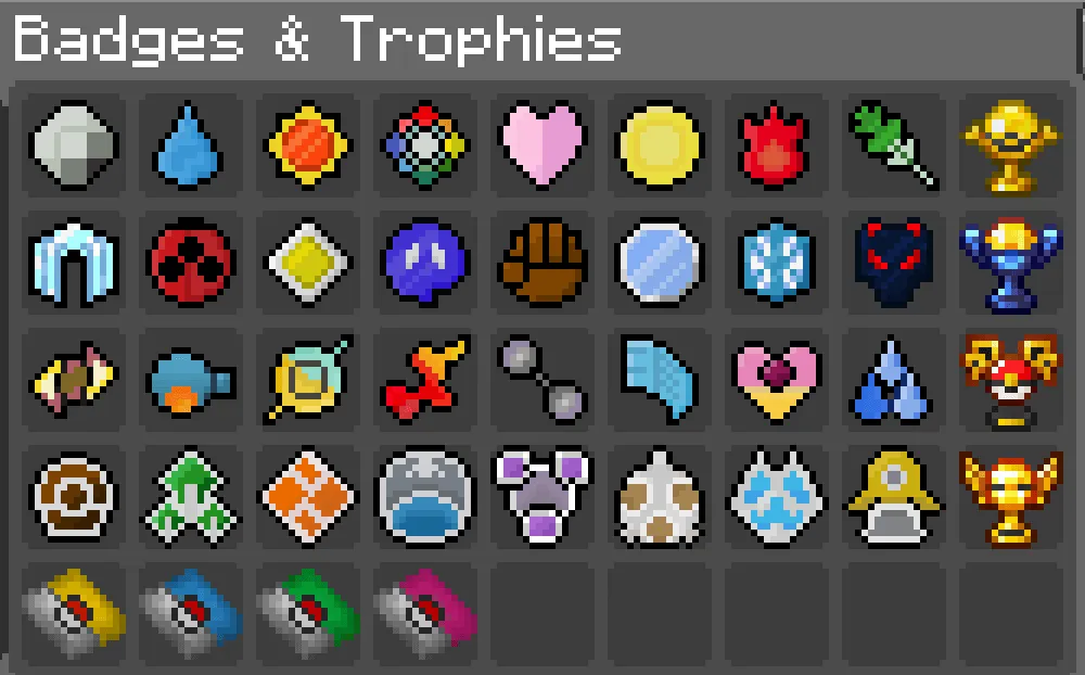 COBBLEVERSE: Badges & Trophies, Моды, Minecraft
