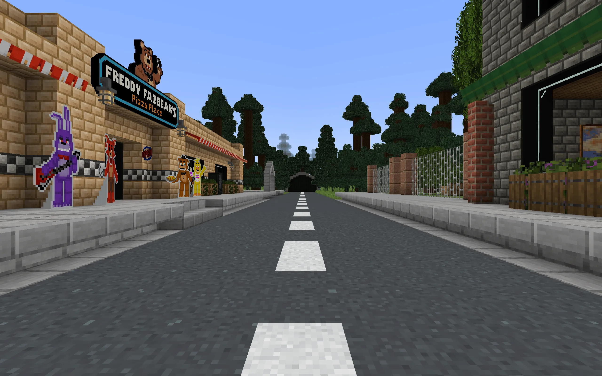 Freddy Fazbear's Pizzeria, Карты, Minecraft