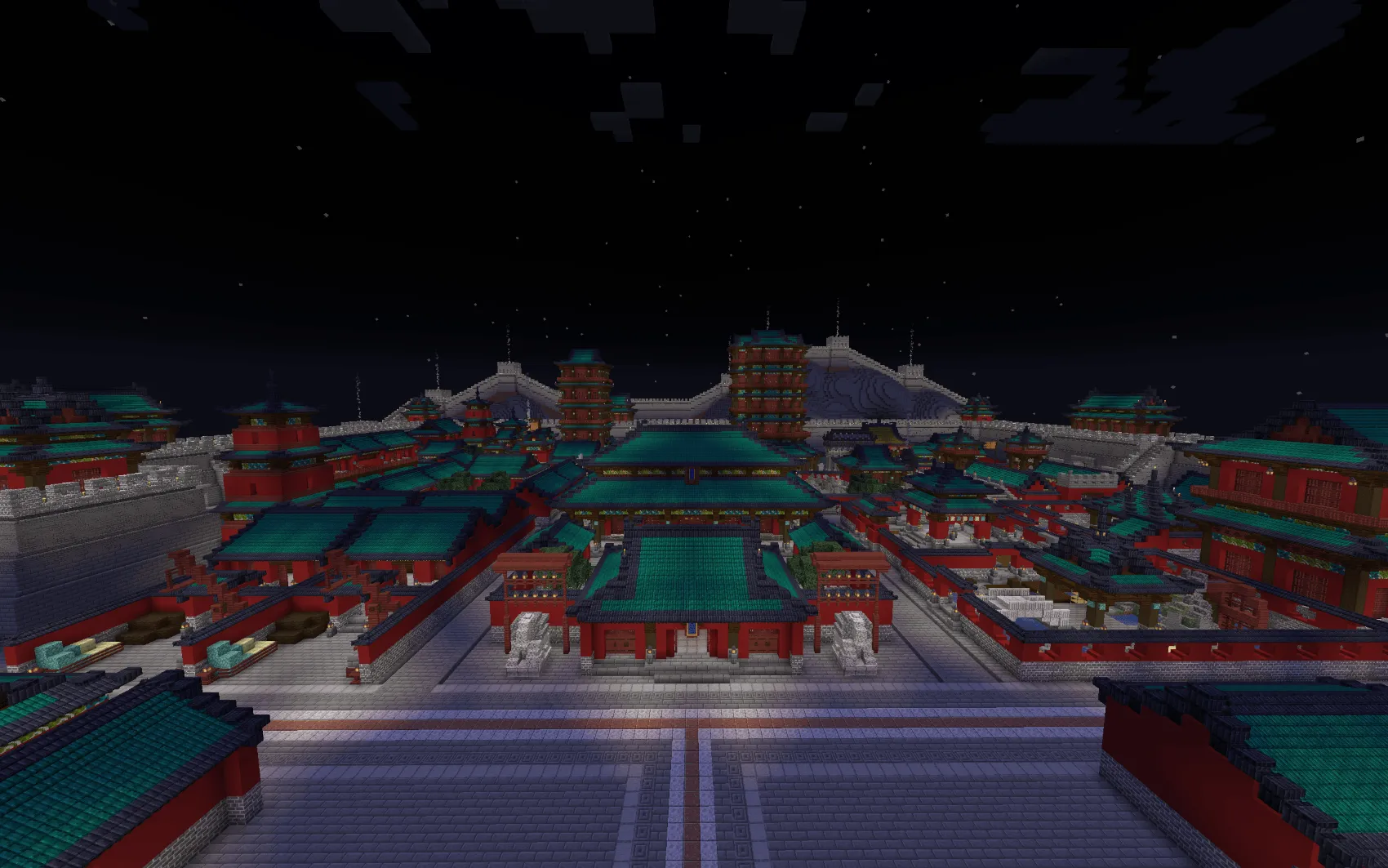 The ‌Cyan Ancient City Style Pack — скриншот 2 (Моды, Minecraft)