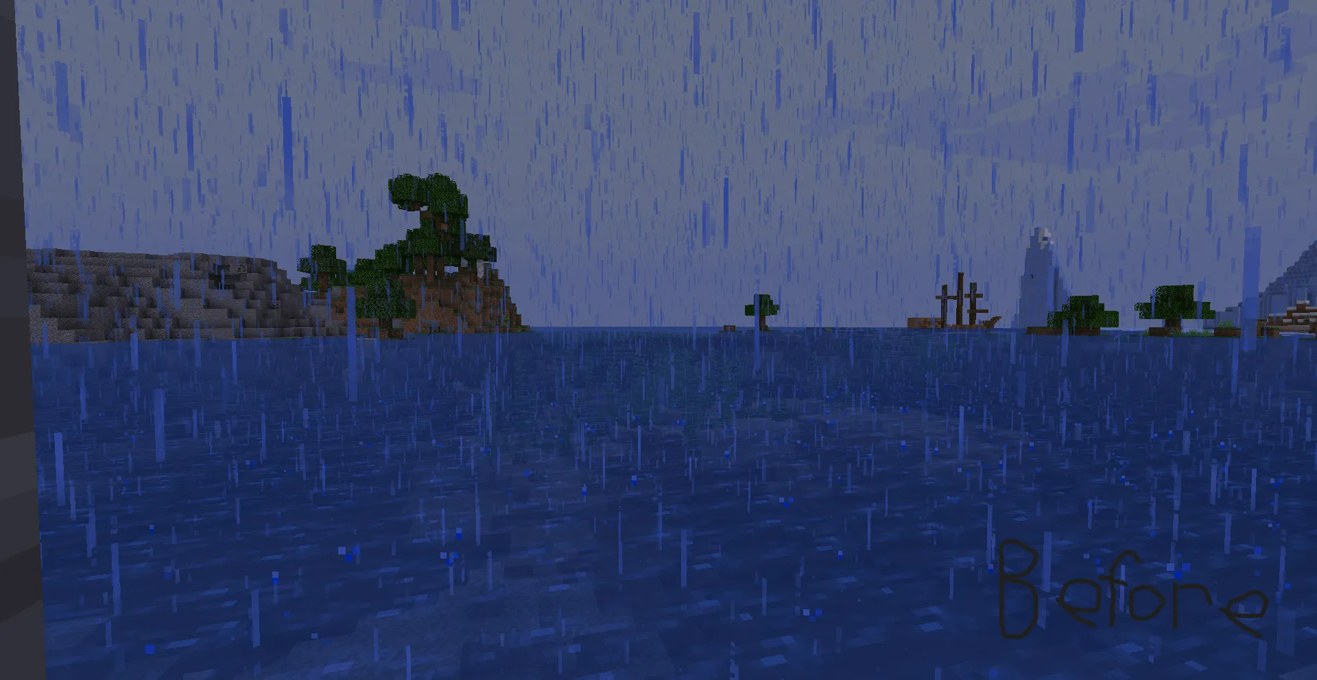 Clearer Weather — скриншот 1 (Текстуры, Minecraft)