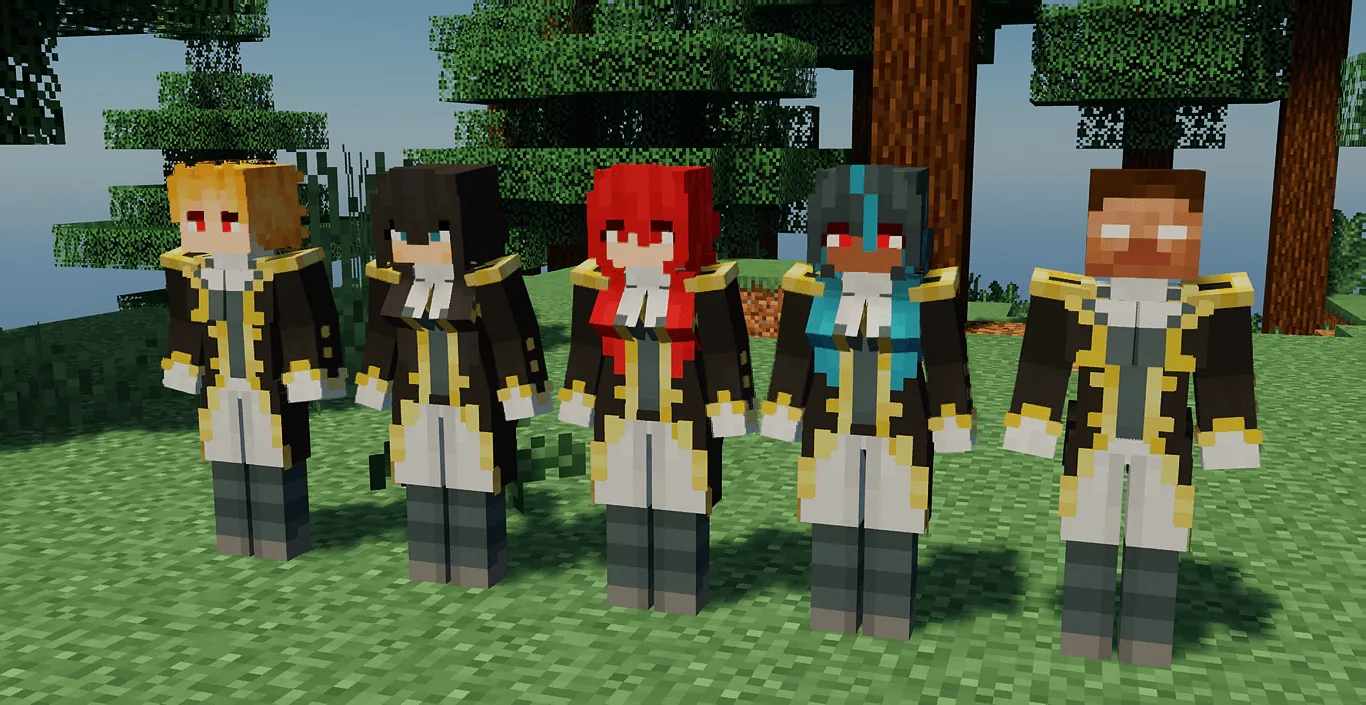 Waifu Husbando Villagers & Illagers — скриншот 4 (Текстуры, Minecraft)