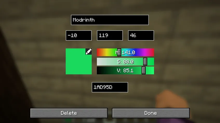 CList, Моды, Minecraft