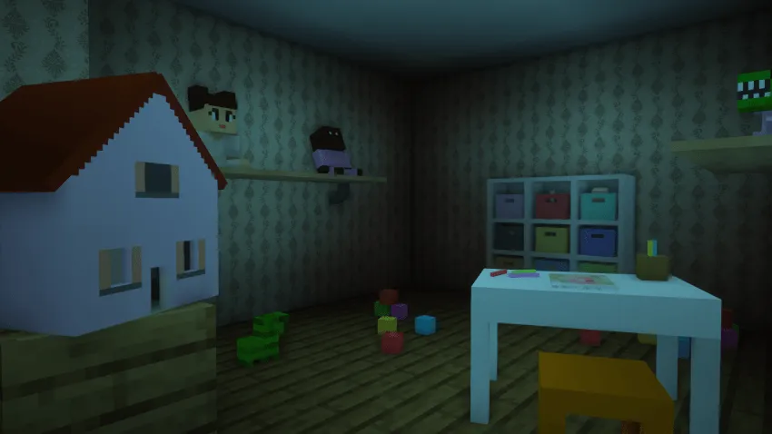 Scarlet: The Encounter with Evil | Horror Map — скриншот 2 (Карты, Minecraft)