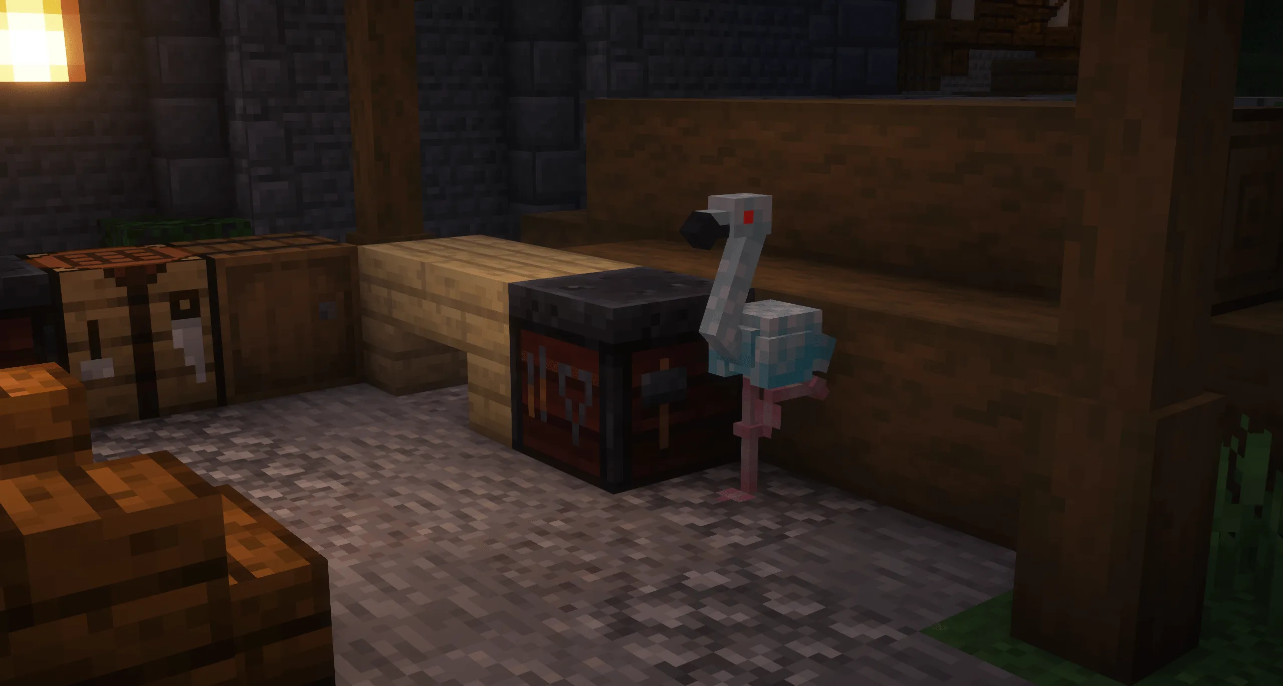 Flamingo mania  — скриншот 2 (Моды, Minecraft)