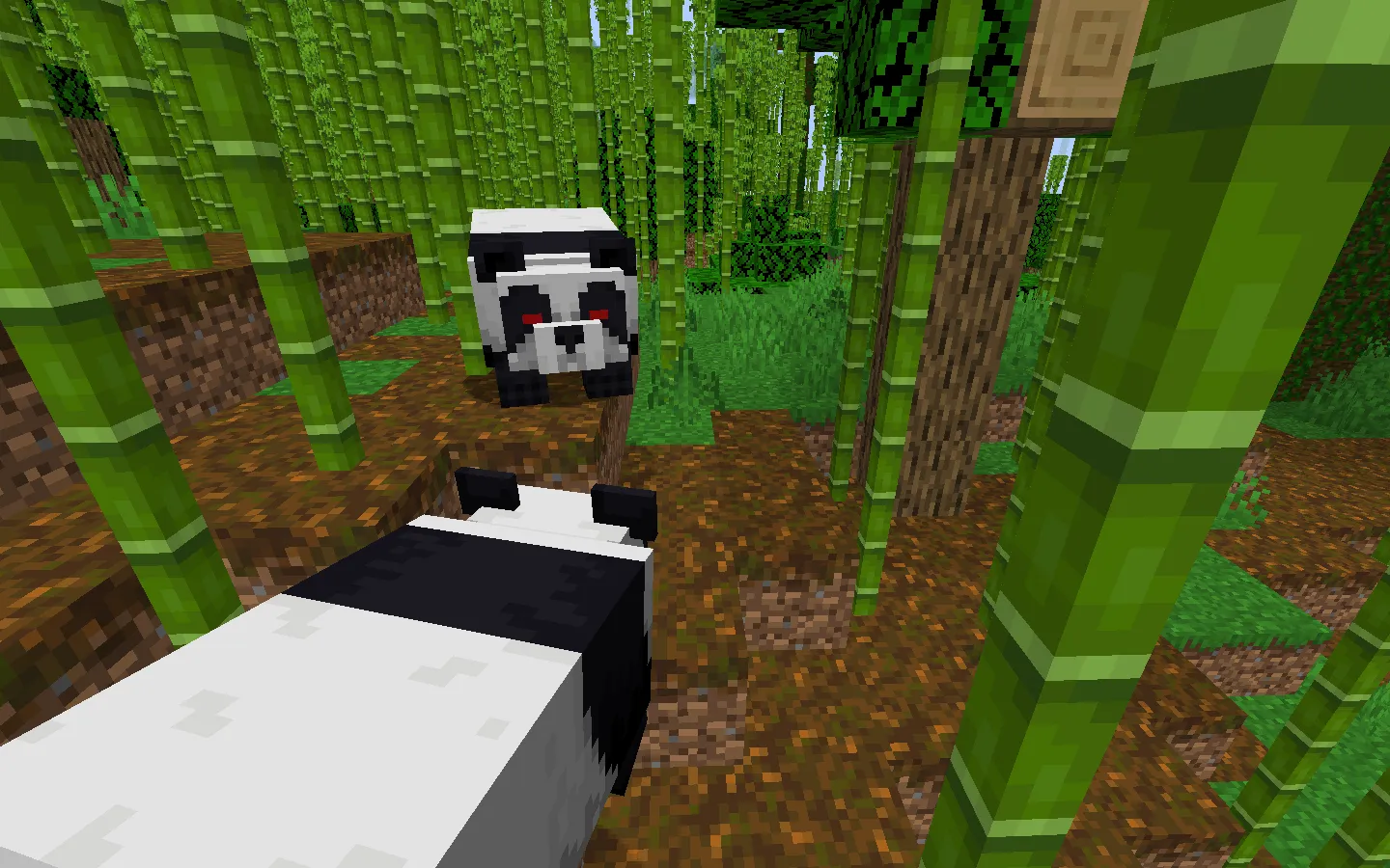 Panda and Axolotl Variants, Текстуры, Minecraft