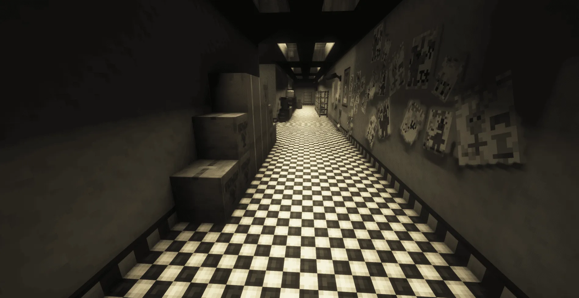 Five Nights at Pixels - The Movie — скриншот 20 (Модпаки, Minecraft)