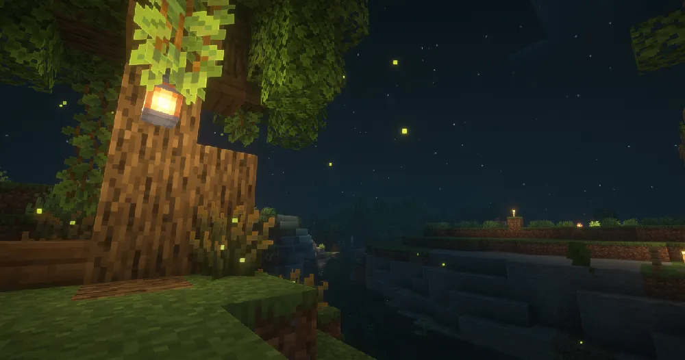 Flickering Fireflies — скриншот 2 (Текстуры, Minecraft)