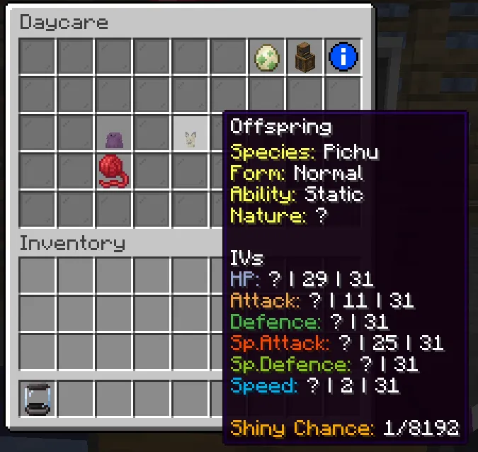 Daycare+, Моды, Minecraft