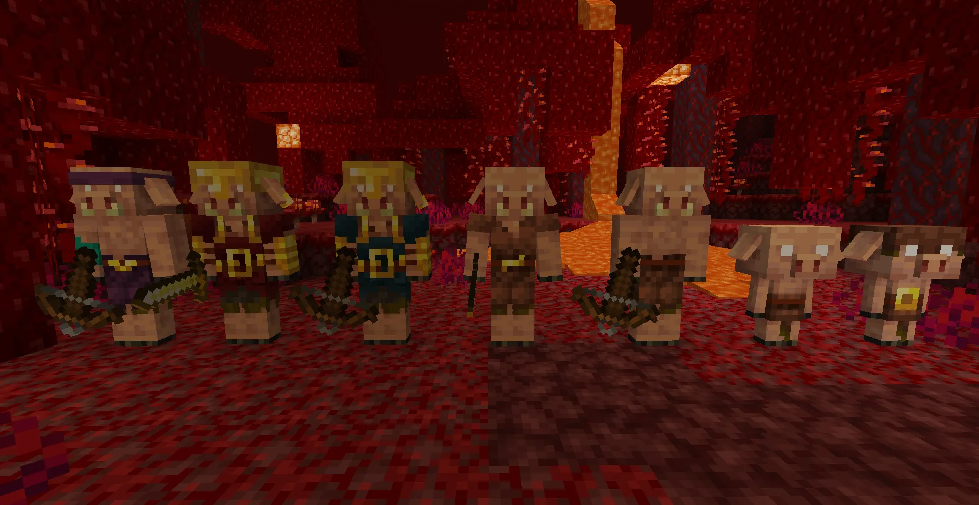 AL's Piglins Revamped — скриншот 3 (Текстуры, Minecraft)