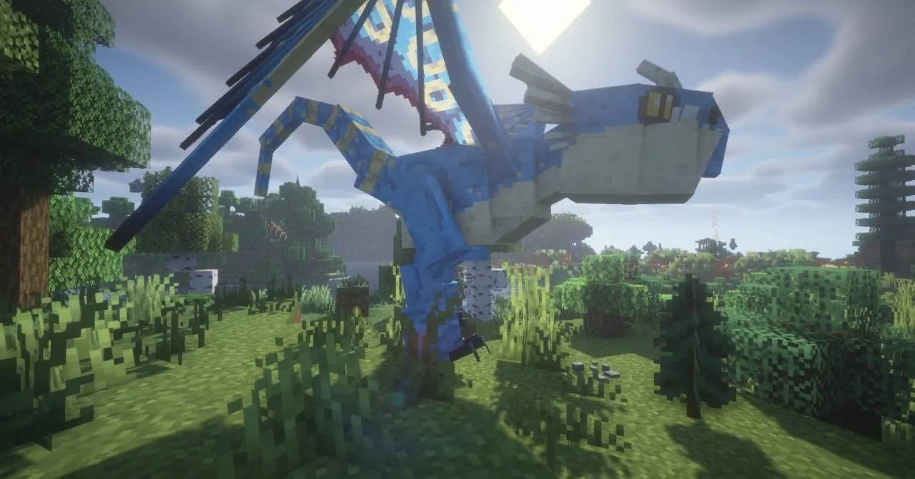 HF Dragons — скриншот 1 (Модпаки, Minecraft)
