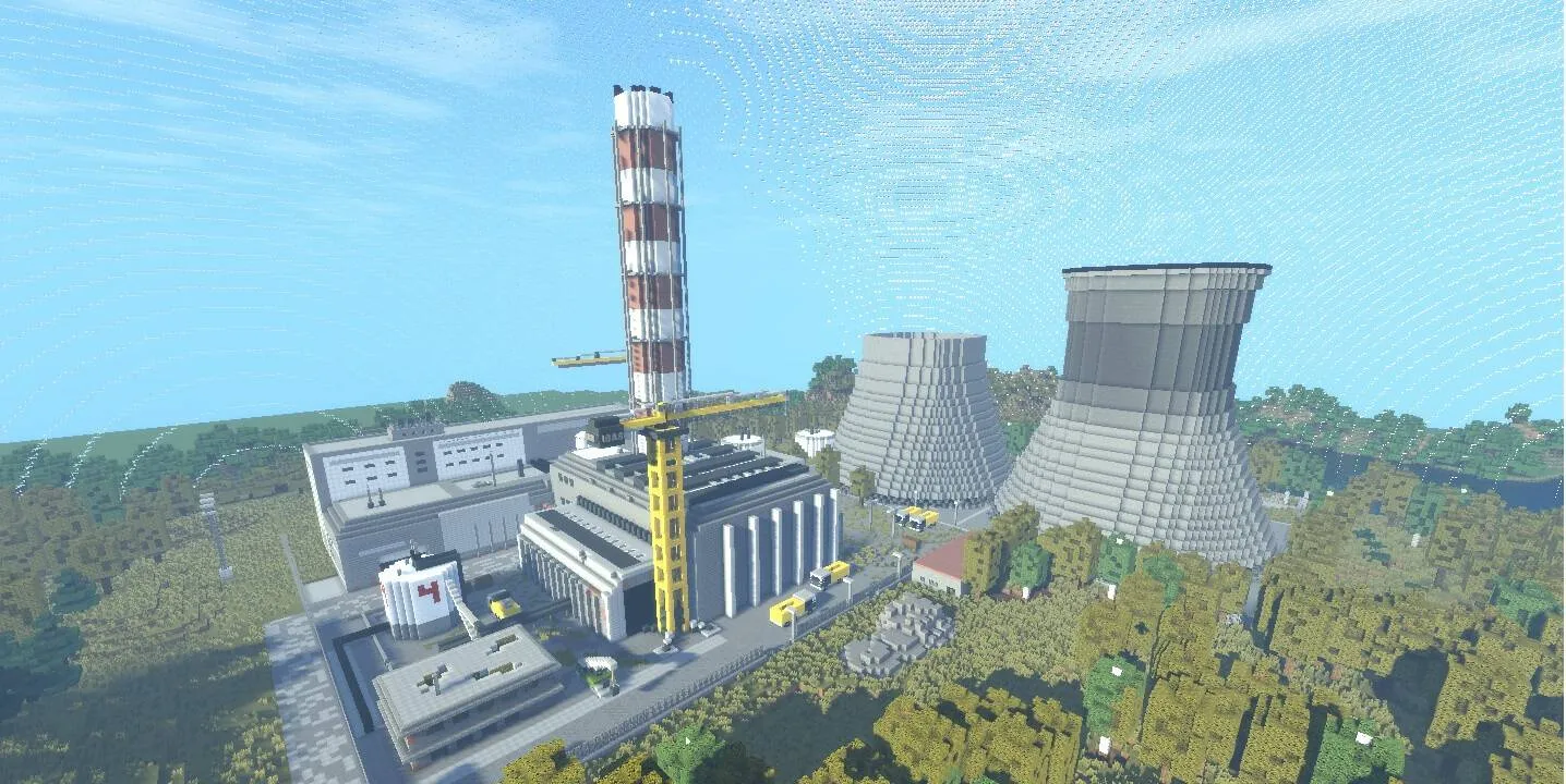Chernobyl Arena, Карты, Minecraft