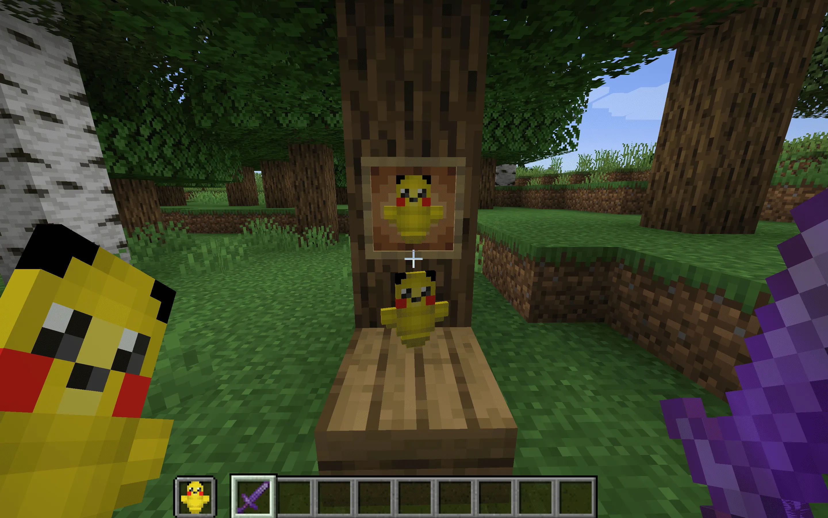 Pikachu Totem of Undying - Pokemon-Style, Текстуры, Minecraft