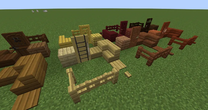 Polished Planks, Моды, Minecraft
