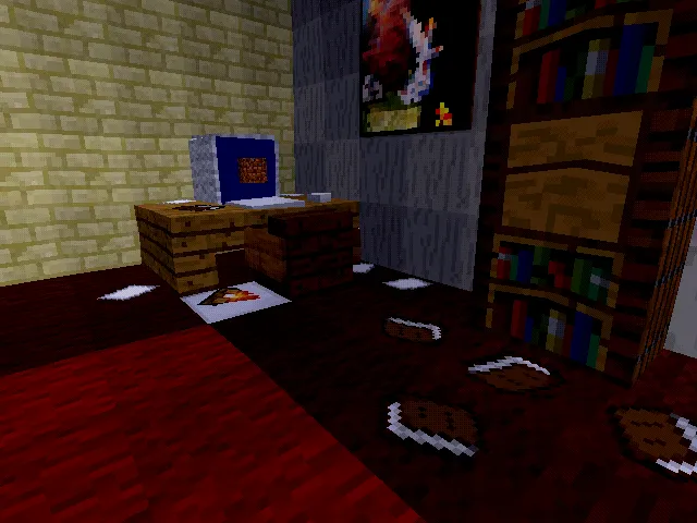 MCSX 1998-10-13, Карты, Minecraft