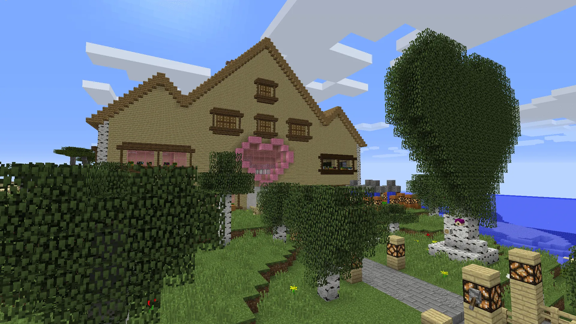GamingWithJen's Giant House (Recreation) — скриншот 4 (Карты, Minecraft)
