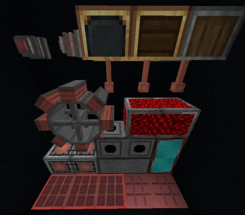Create: Better Ages, Текстуры, Minecraft