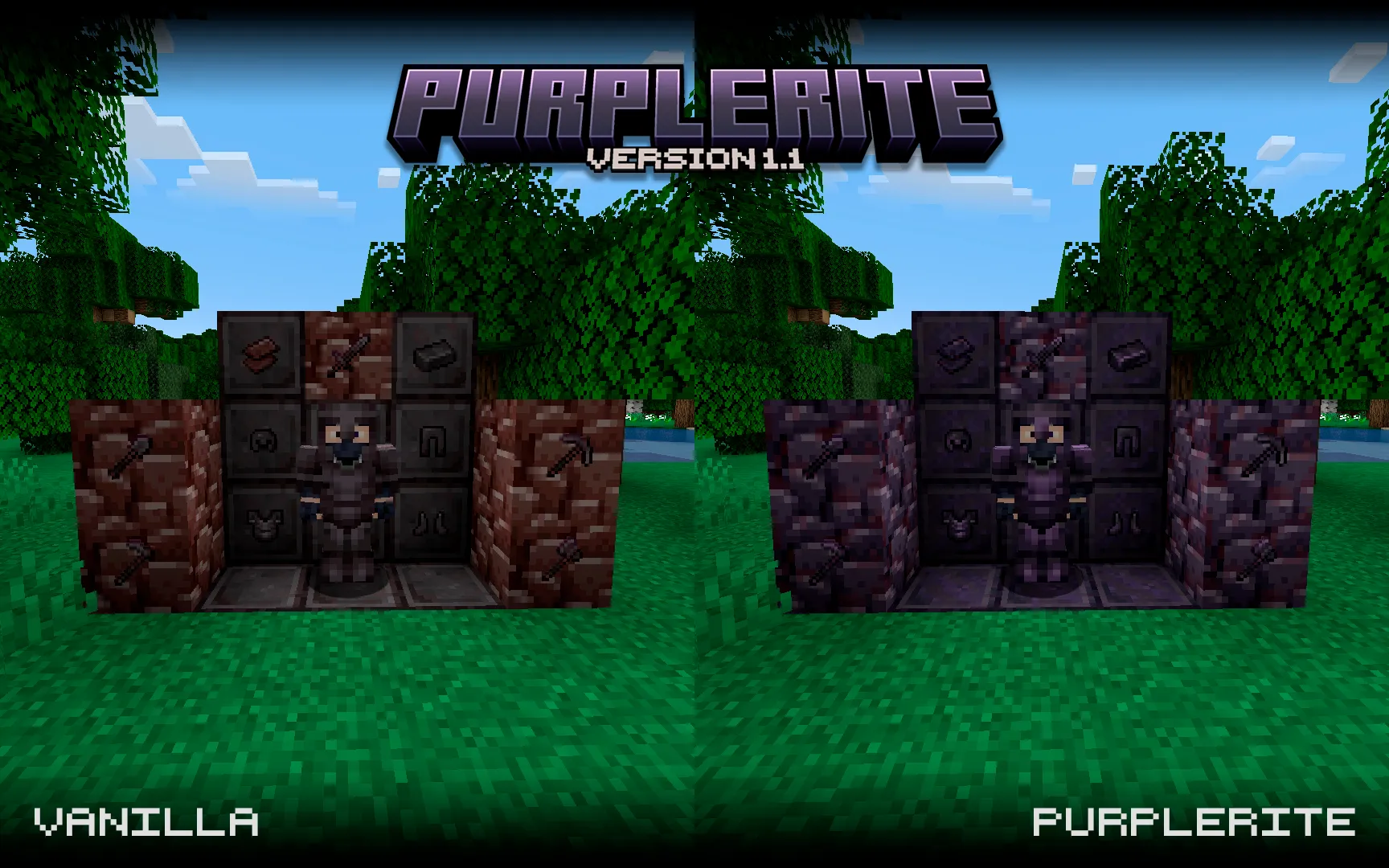 [Java] Purpurite — скриншот 1 (Текстуры, Minecraft)