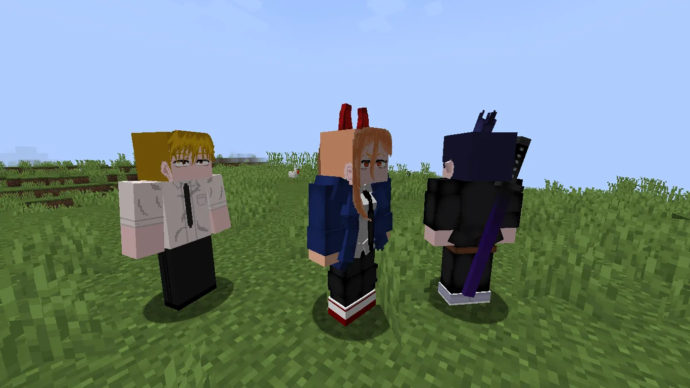 Chainsaw ManCRAFT, Моды, Minecraft