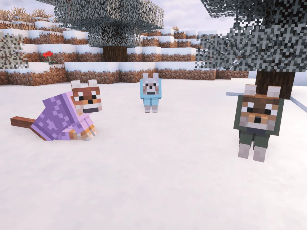 Dog Sweaters, Текстуры, Minecraft