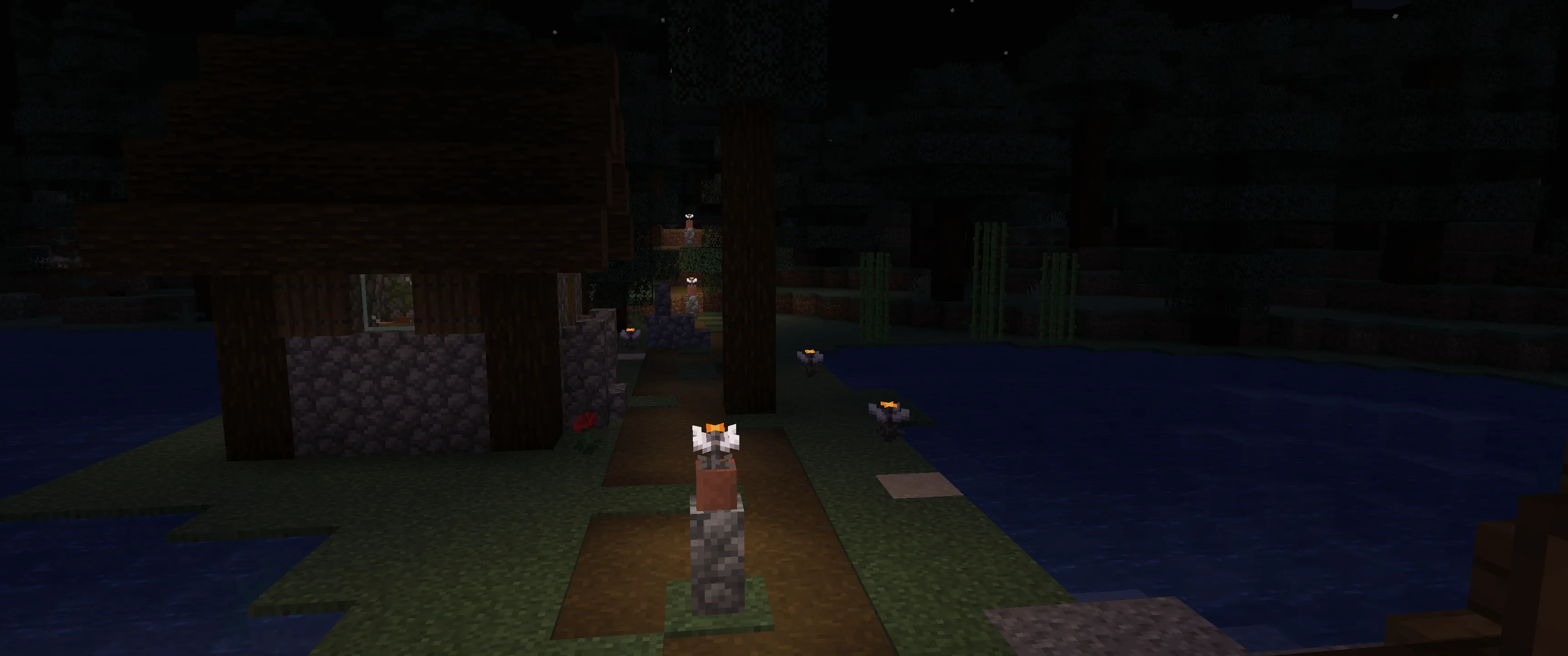 Glowing Eyeblossom, Моды, Minecraft