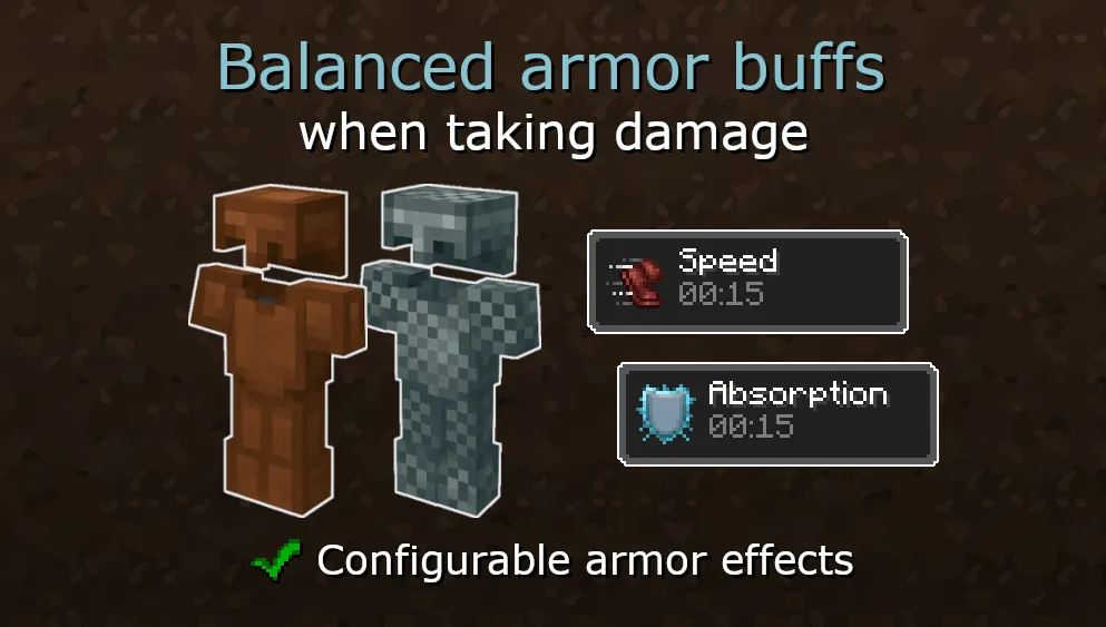 Better Starting Armors — скриншот 1 (Моды, Minecraft)