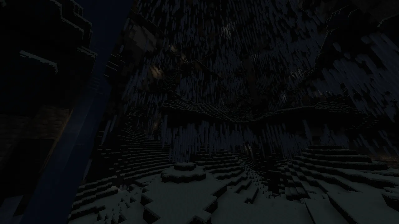 Caves+: The Frozen Caves — скриншот 2 (Моды, Minecraft)