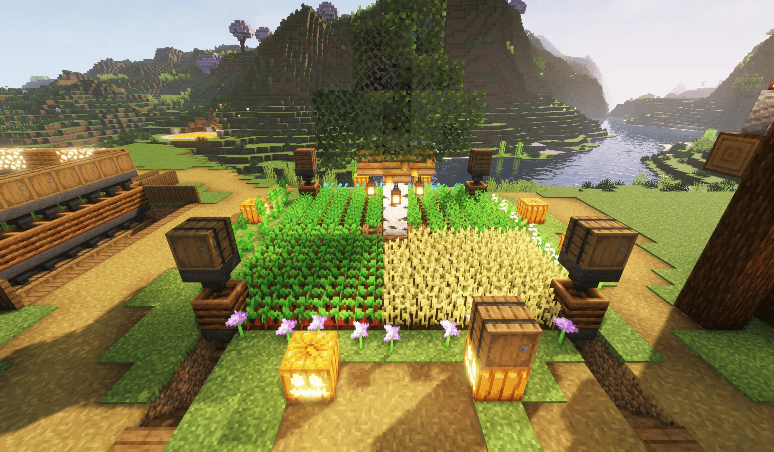 美好世界Beautiful World, Карты, Minecraft