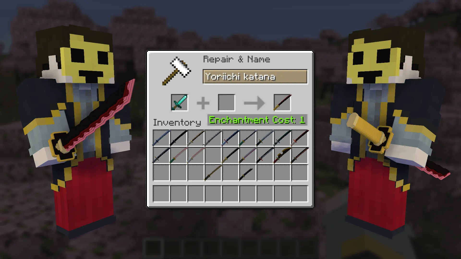 Demon slayer full pack — скриншот 14 (Текстуры, Minecraft)