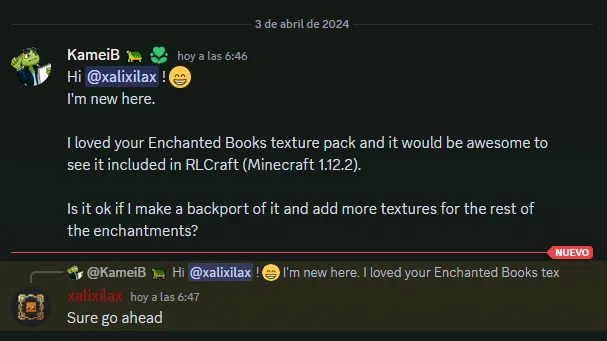 RL Enchanted Books, Текстуры, Minecraft