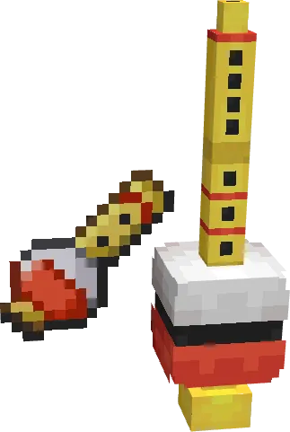 Poké Flute - Cobblemon, Текстуры, Minecraft