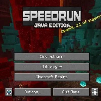 VR Speedrun Logo — скриншот 2 (Текстуры, Minecraft)