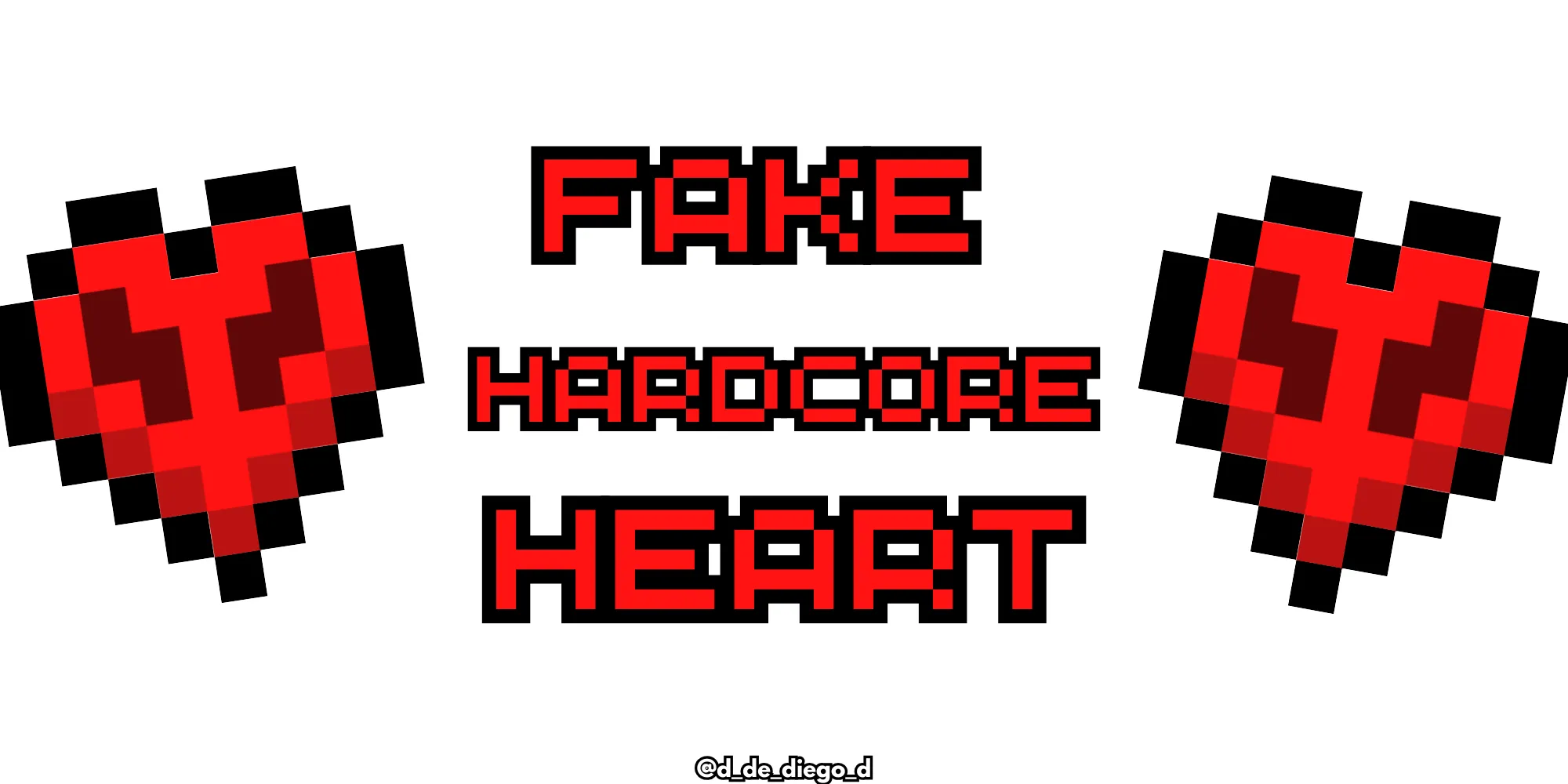 Fake Hardcore Heart — скриншот 2 (Текстуры, Minecraft)