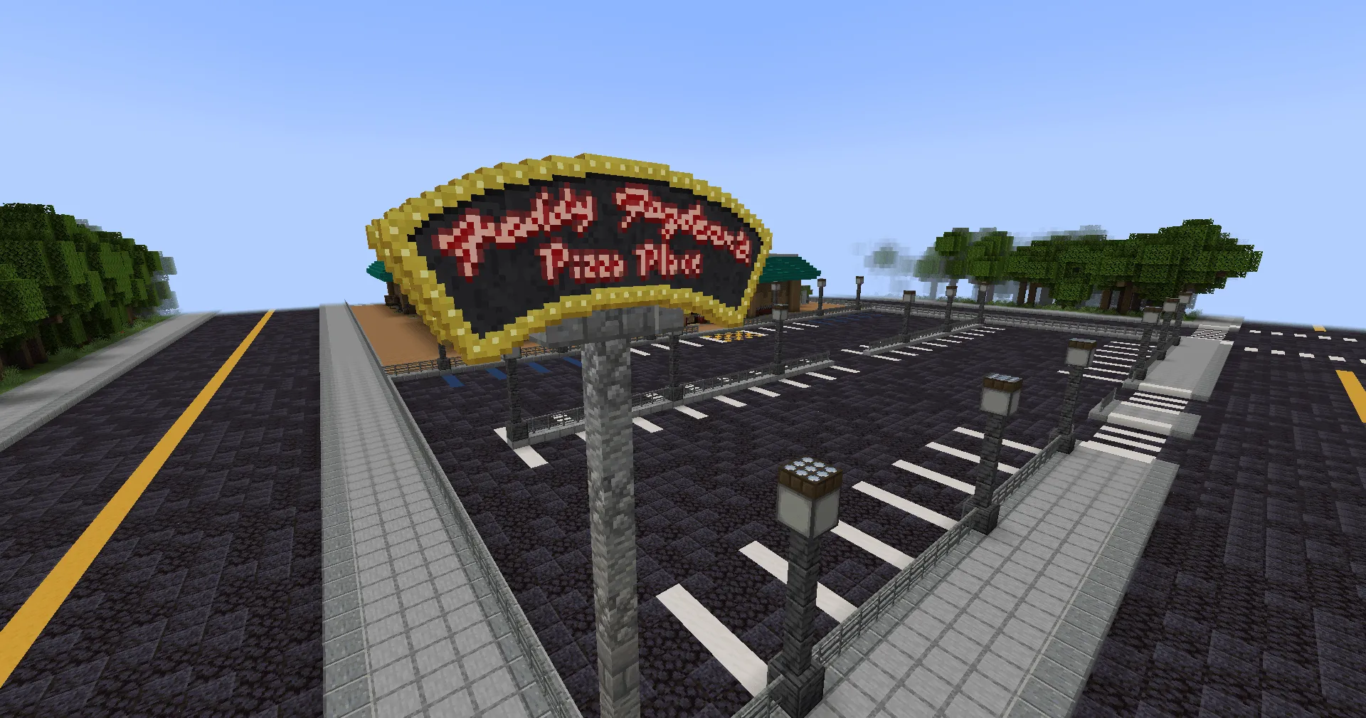 Fazbear's Pizza World! — скриншот 7 (Карты, Minecraft)