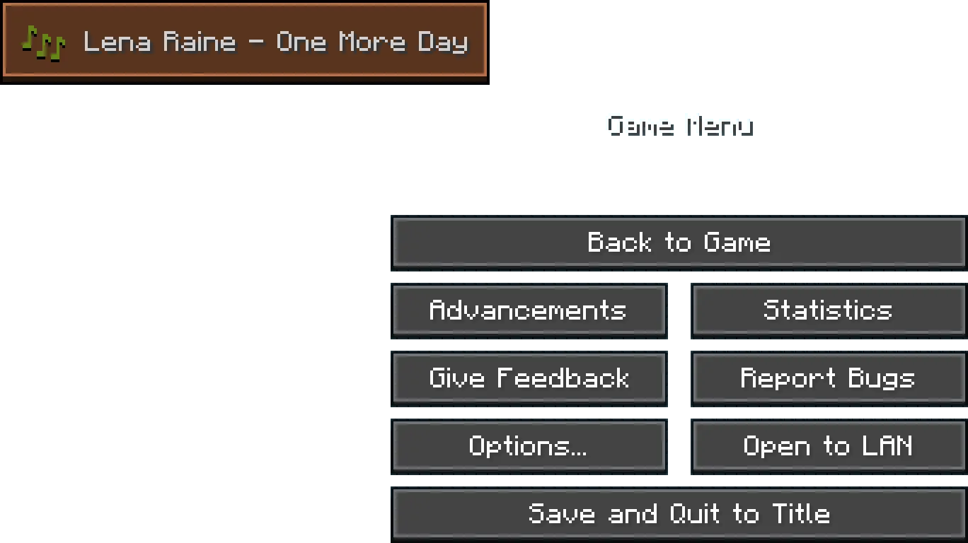 Rethoughted GUI, Текстуры, Minecraft