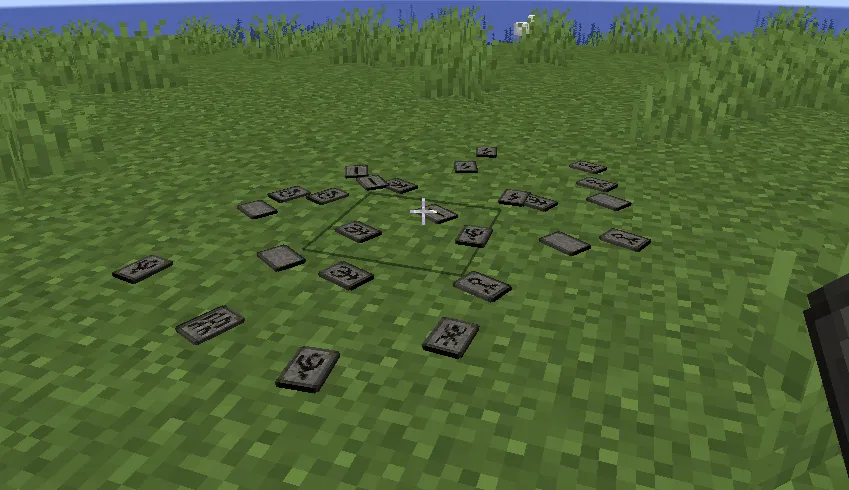 Rune Slinger (Magic Throwable Cards!) — скриншот 3 (Моды, Minecraft)