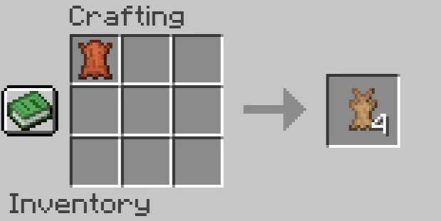 Leather to rabbit hide, Дата-паки, Minecraft